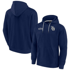 Navy Tampa Bay Rays Fanatics Unisex Elements Super Soft Fleece Pullover Hoodie