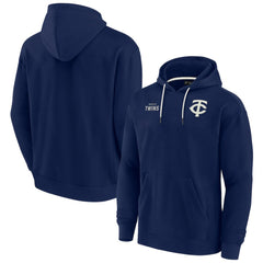 Navy Minnesota Twins Fanatics Unisex Elements Super Soft Fleece Pullover Hoodie