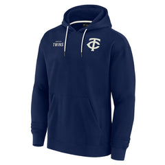 Navy Minnesota Twins Fanatics Unisex Elements Super Soft Fleece Pullover Hoodie