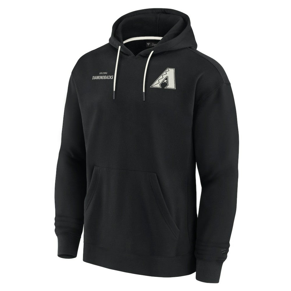 Black Arizona Diamondbacks Fanatics Unisex Elements Super Soft Fleece Pullover Hoodie