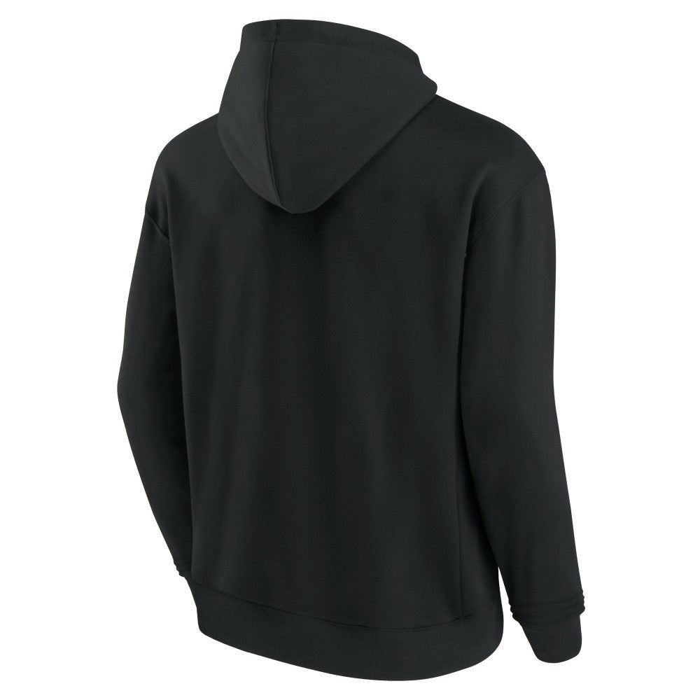 Black Miami Marlins Fanatics Unisex Elements Super Soft Fleece Pullover Hoodie