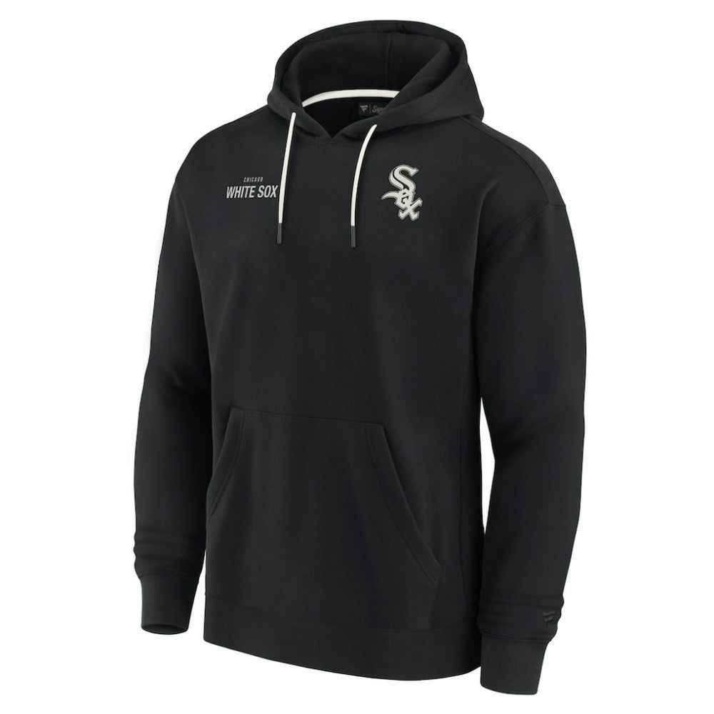 Black Chicago White Sox Fanatics Unisex Elements Super Soft Fleece Pullover Hoodie