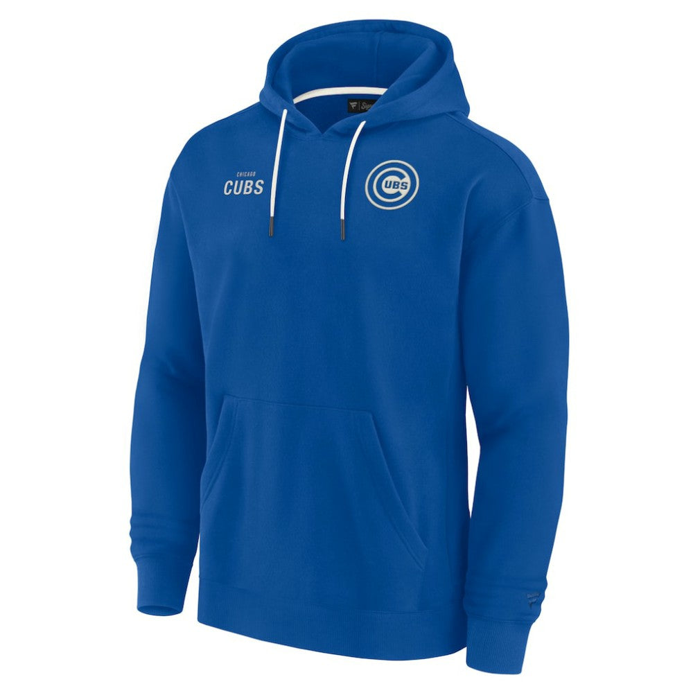 Royal Chicago Cubs Fanatics Unisex Elements Super Soft Fleece Pullover Hoodie