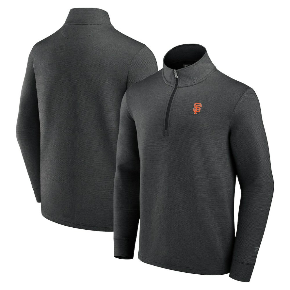Black San Francisco Giants Fanatics Quarter Zip