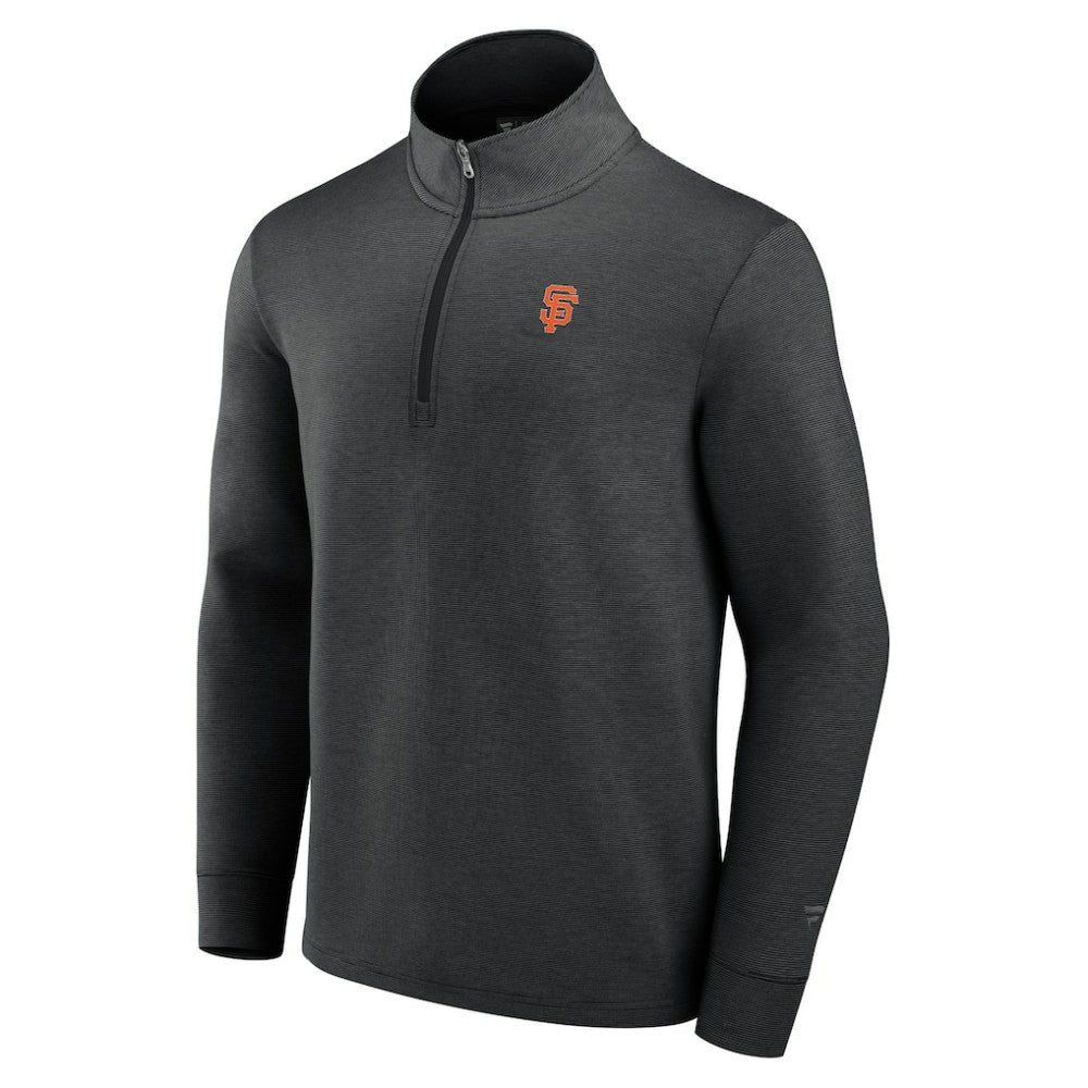 Black San Francisco Giants Fanatics Quarter Zip