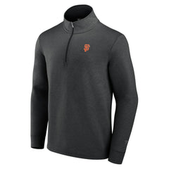 Black San Francisco Giants Fanatics Quarter Zip