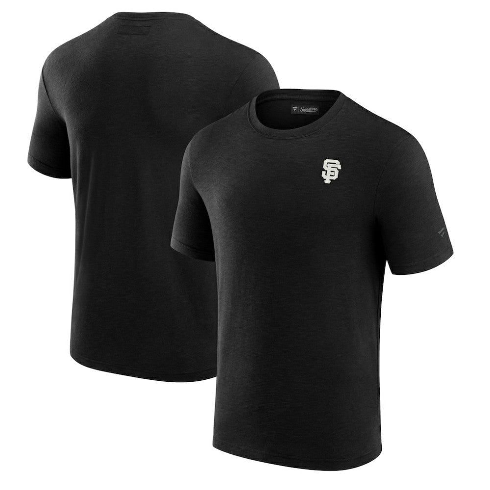Black San Francisco Giants Fanatics Modal Short Sleeve T-Shirt