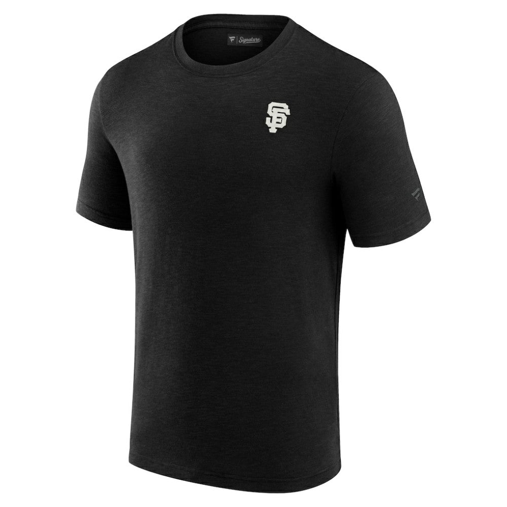 Black San Francisco Giants Fanatics Modal Short Sleeve T-Shirt