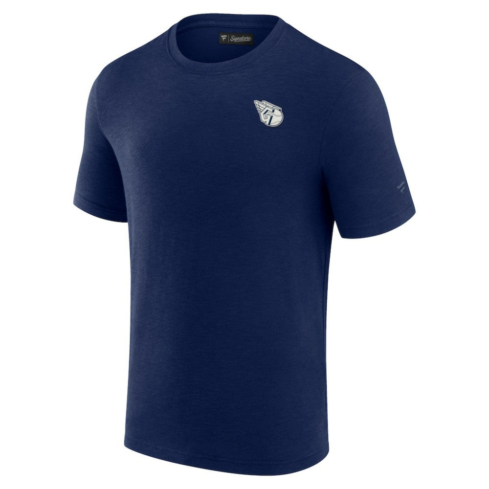 Navy Cleveland Guardians Fanatics Modal Short Sleeve T-Shirt
