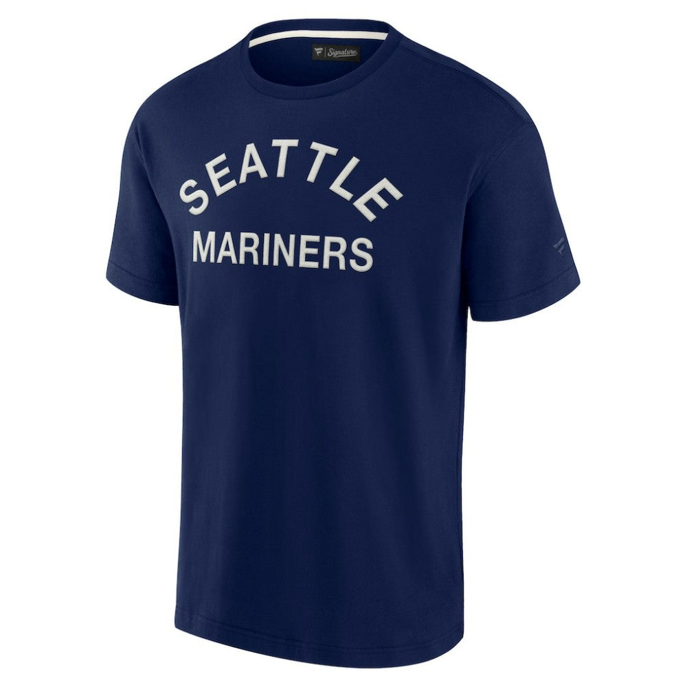 Navy Seattle Mariners Fanatics Unisex Elements Super Soft Short Sleeve T-Shirt