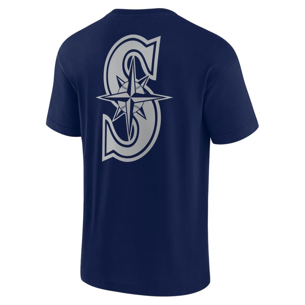 Navy Seattle Mariners Fanatics Unisex Elements Super Soft Short Sleeve T-Shirt