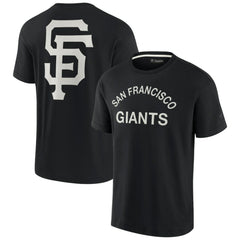 Black San Francisco Giants Fanatics Unisex Elements Super Soft Short Sleeve T-Shirt