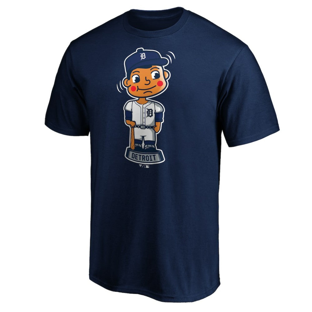 Navy Detroit Tigers Pop Fly T-Shirt