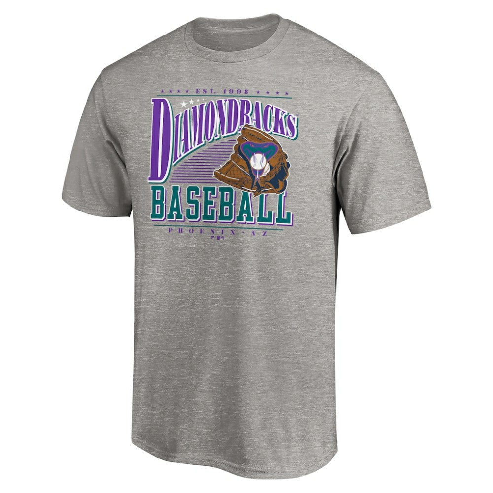 Heather Gray Arizona Diamondbacks Cooperstown Collection Winning Time T-Shirt