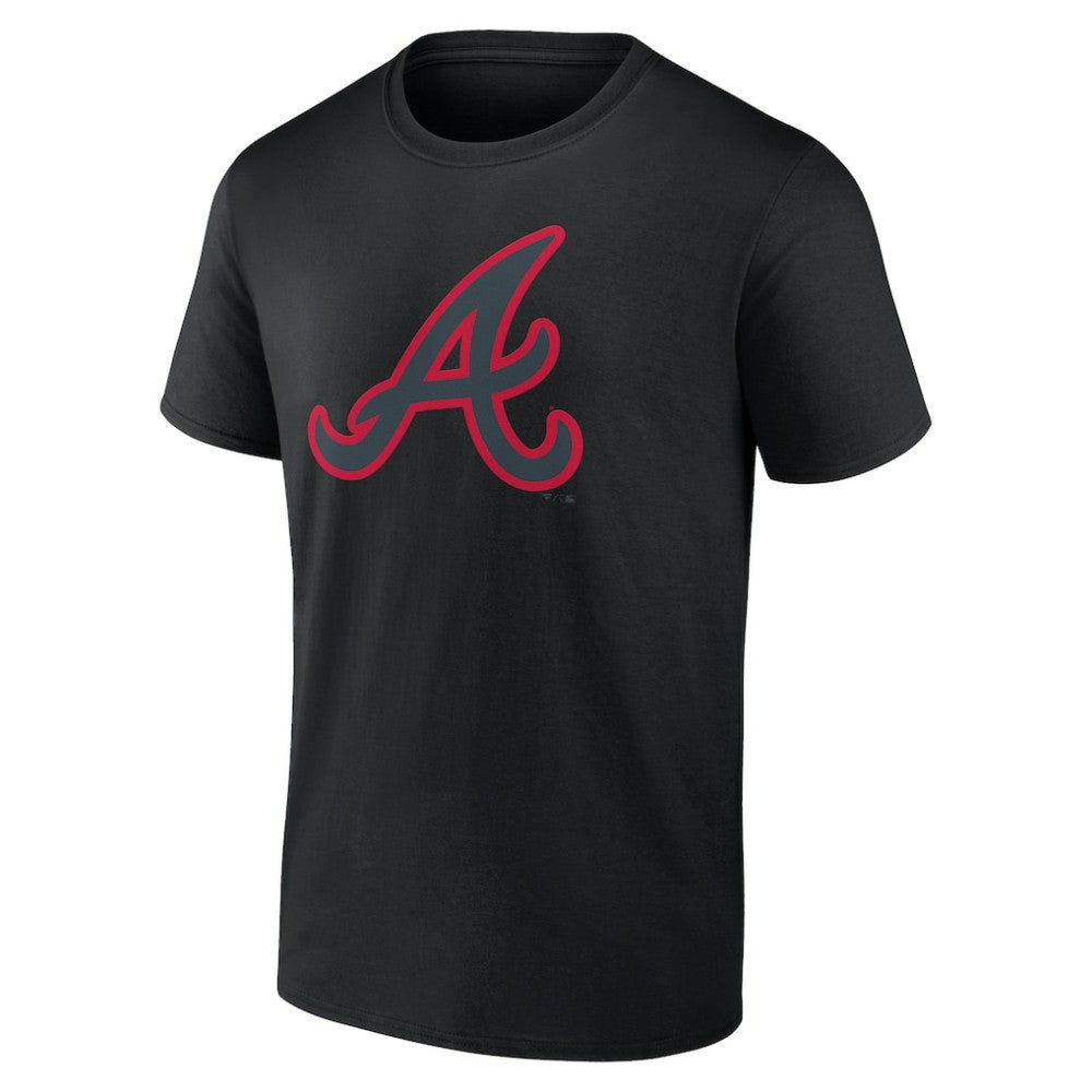 Black Atlanta Braves Rough Diamond T-Shirt
