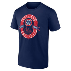 Navy Chicago Cubs Glory Bound Let's Go Cubbies T-Shirt