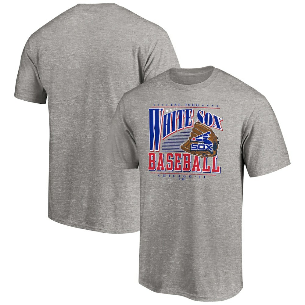 Heather Gray Chicago White Sox Cooperstown Collection Winning Time T-Shirt
