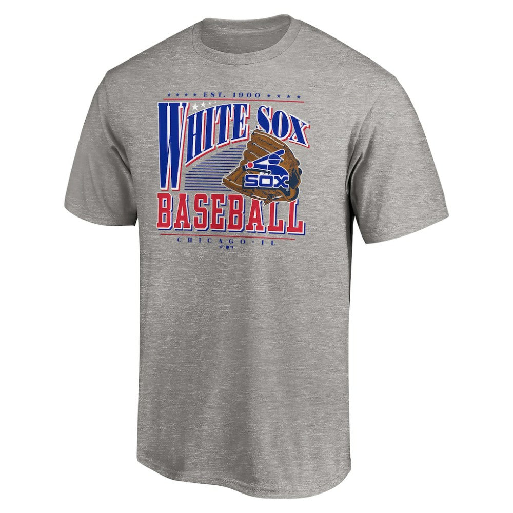 Heather Gray Chicago White Sox Cooperstown Collection Winning Time T-Shirt