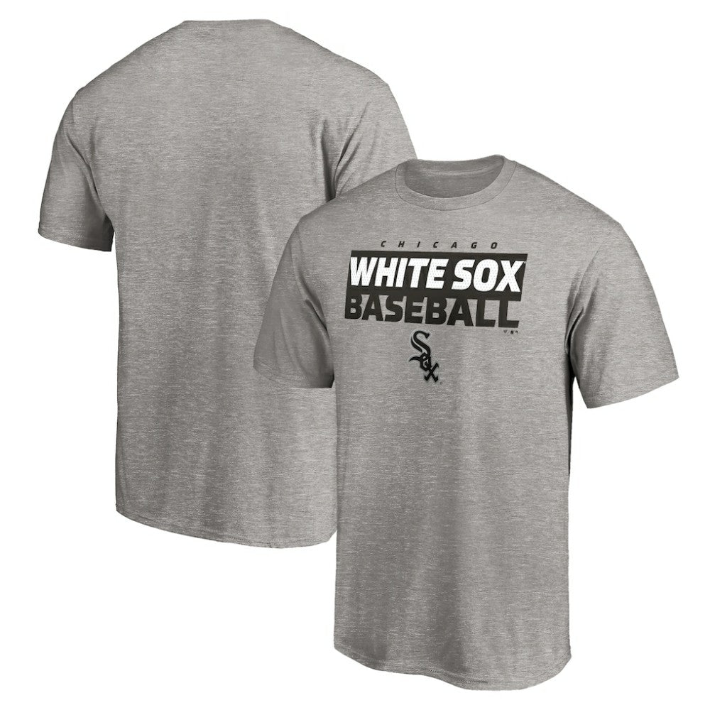 Heather Gray Chicago White Sox Gain Ground T-Shirt