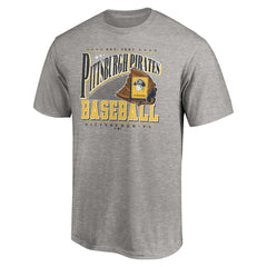 Heather Gray Pittsburgh Pirates Cooperstown Collection Winning Time T-Shirt