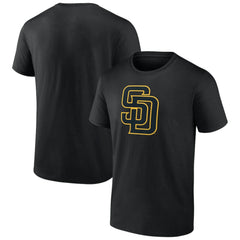 Black San Diego Padres Rough Diamond T-Shirt