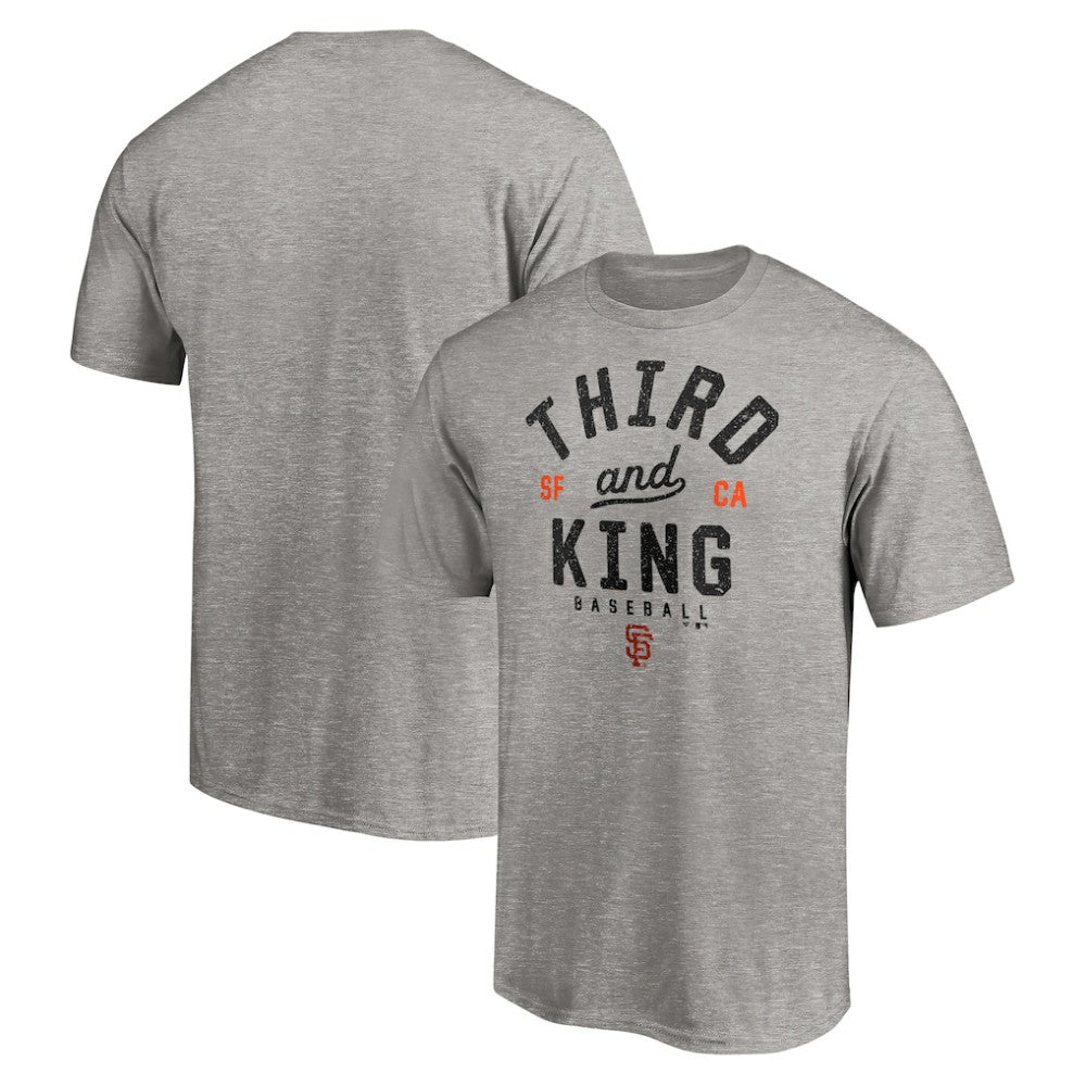 Heather Gray San Francisco Giants Heater T-Shirt