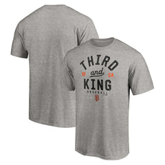 Heather Gray San Francisco Giants Heater T-Shirt