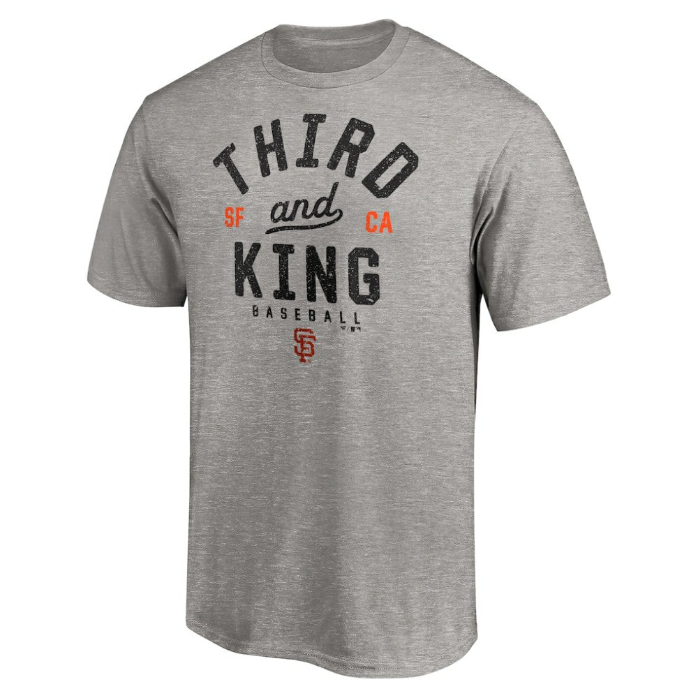 Heather Gray San Francisco Giants Heater T-Shirt