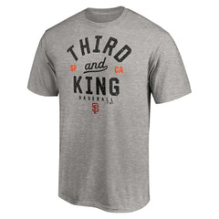 Heather Gray San Francisco Giants Heater T-Shirt