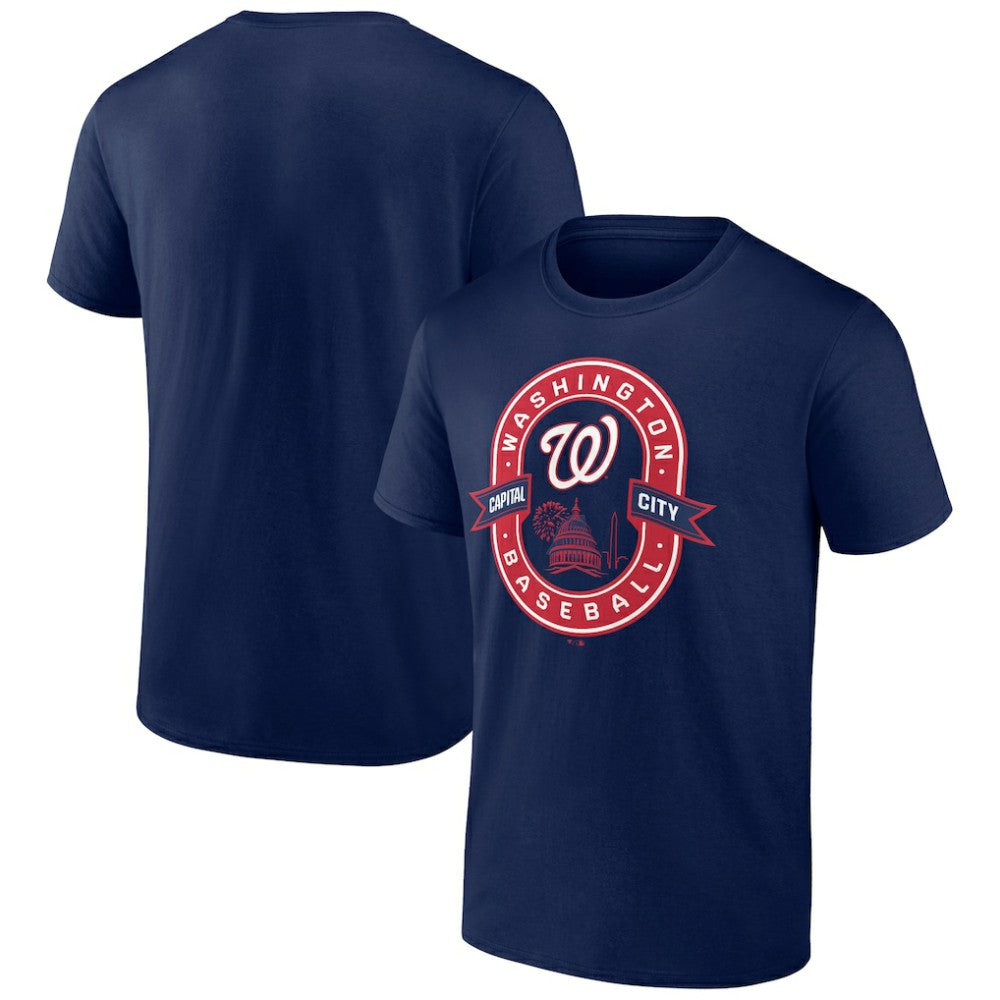 Navy Washington Nationals Capital City Glory Bound T-Shirt