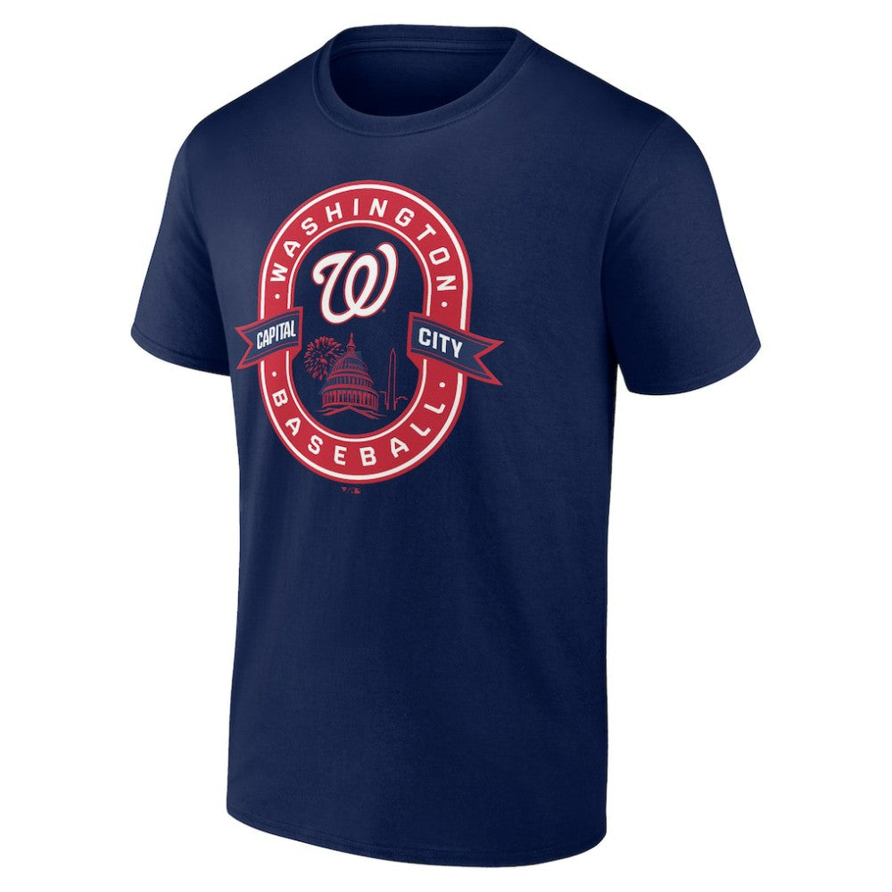 Navy Washington Nationals Capital City Glory Bound T-Shirt