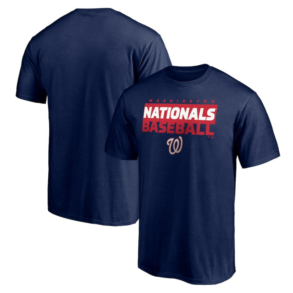 Navy Washington Nationals Gain Ground T-Shirt