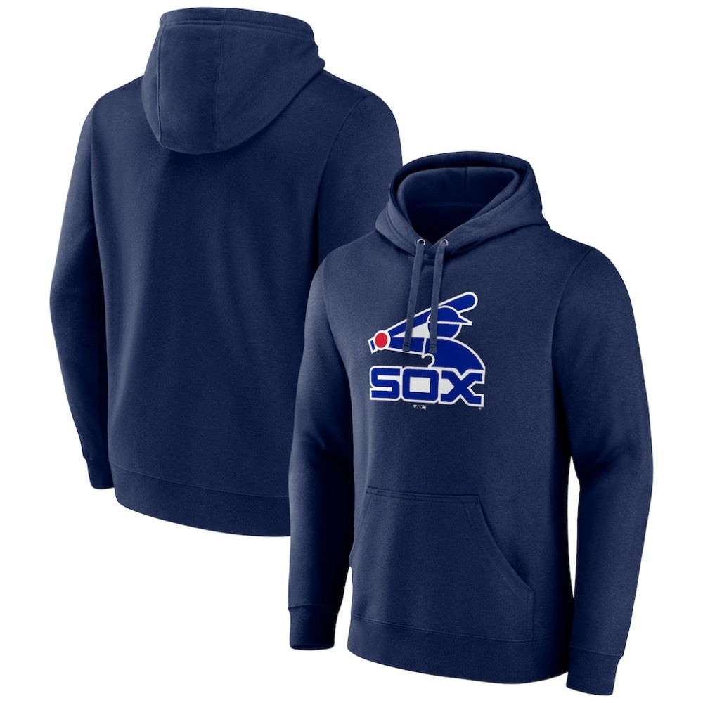 Navy Chicago White Sox Cooperstown Collection Pullover Hoodie
