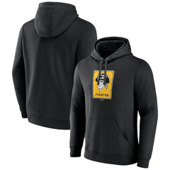 Black Pittsburgh Pirates Cooperstown Collection Pullover Hoodie