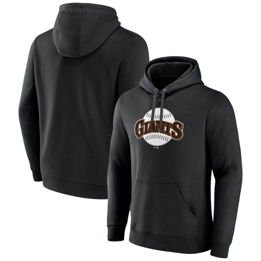 Black San Francisco Giants Cooperstown Collection Pullover Hoodie