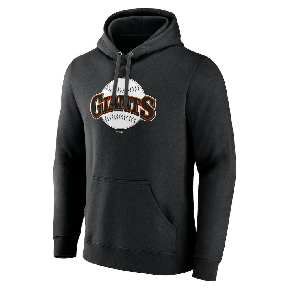 Black San Francisco Giants Cooperstown Collection Pullover Hoodie