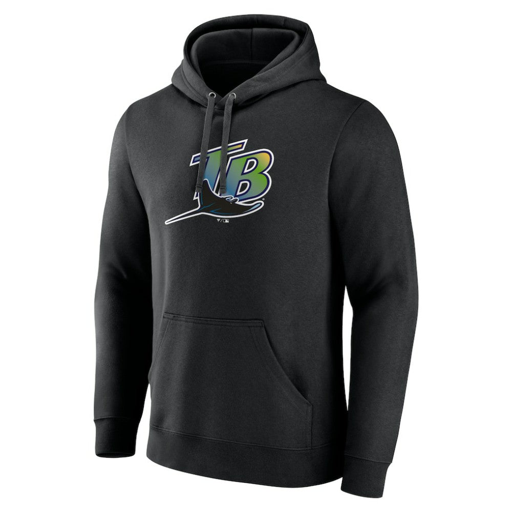 Black Tampa Bay Rays Cooperstown Collection Pullover Hoodie