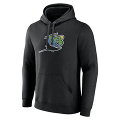 Black Tampa Bay Rays Cooperstown Collection Pullover Hoodie