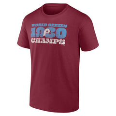 Burgundy Philadelphia Phillies Cooperstown Collection Swing Away T-Shirt