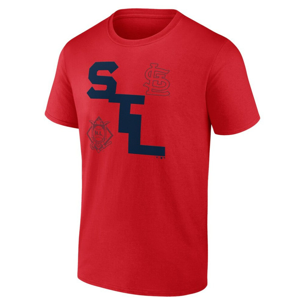 Red St. Louis Cardinals Record Shattered T-Shirt