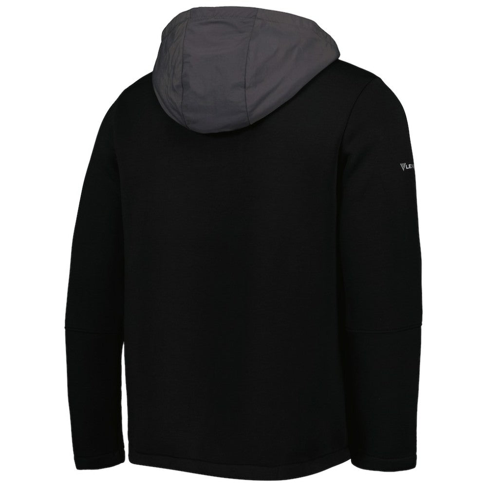 Black Chicago White Sox Levelwear Ruckus Quarter-Zip Hoodie