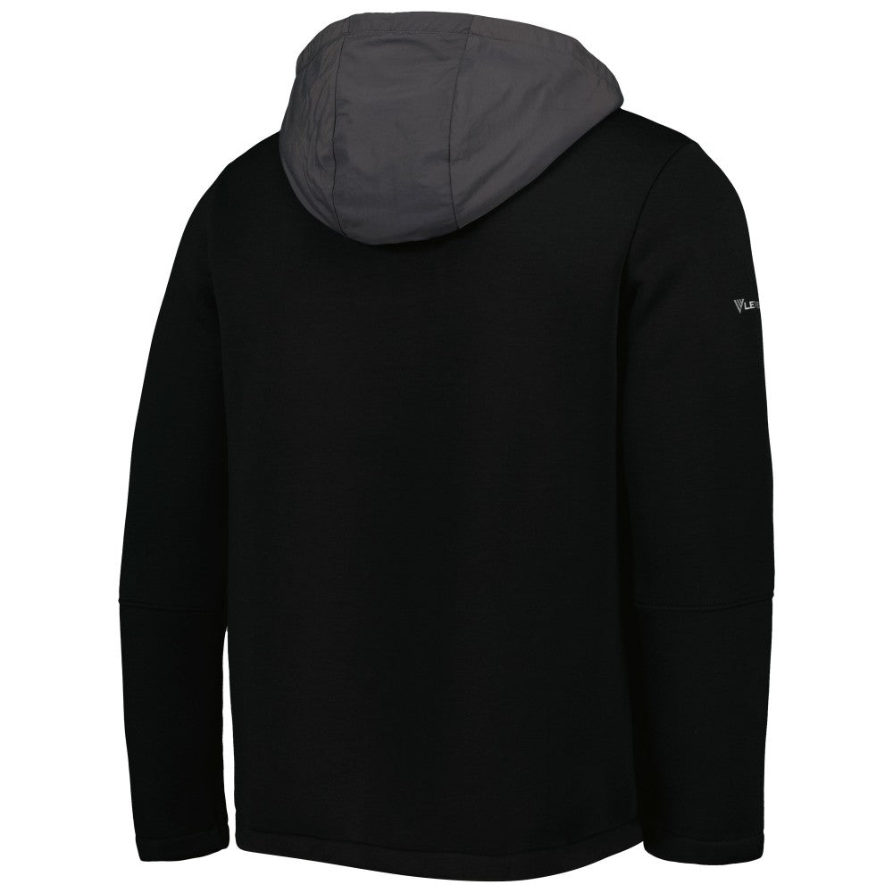 Black Cleveland Guardians Levelwear Ruckus Quarter-Zip Hoodie