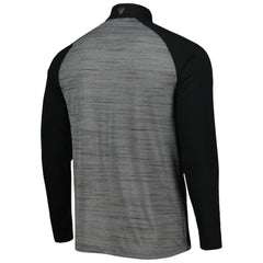 Heather Gray Chicago White Sox Levelwear Vandal Raglan Quarter-Zip Top