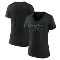 Boston Celtics Women's Core Hometown Launch V-Neck T-Shirt