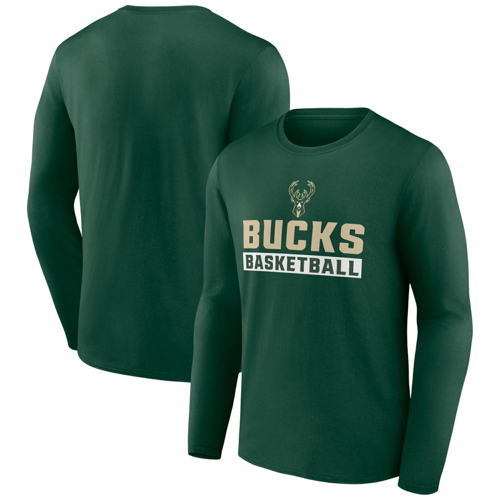 Milwaukee Bucks Let's Go Long Sleeve T-Shirt