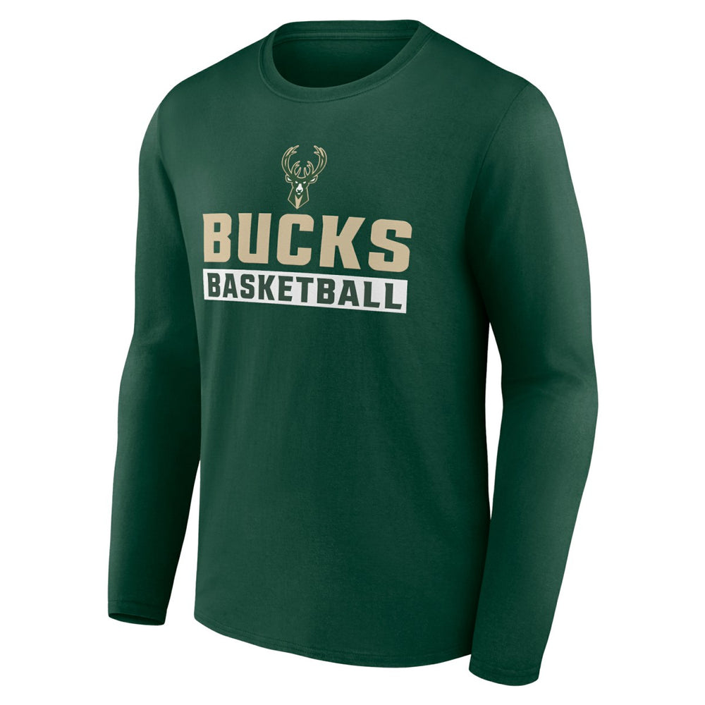 Milwaukee Bucks Let's Go Long Sleeve T-Shirt