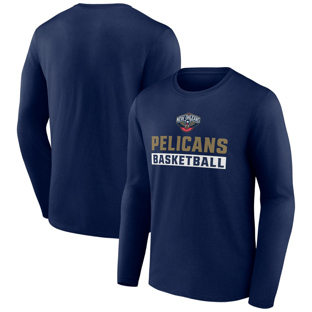 New Orleans Pelicans Let's Go Long Sleeve T-Shirt