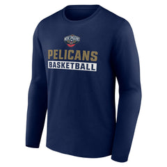 New Orleans Pelicans Let's Go Long Sleeve T-Shirt