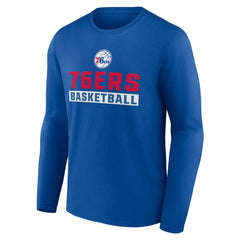 Philadelphia 76ers Let's Go Long Sleeve T-Shirt