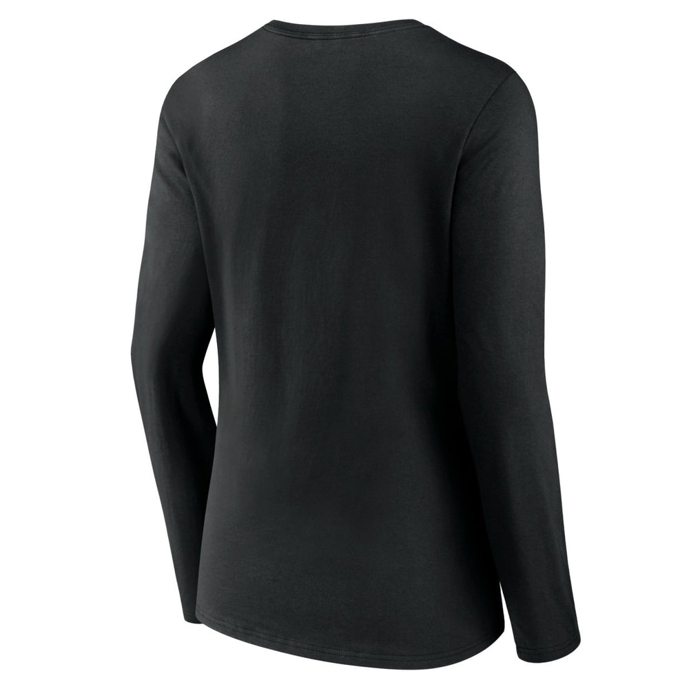 Los Angeles Lakers Women's Tumble V-Neck Long Sleeve T-Shirt